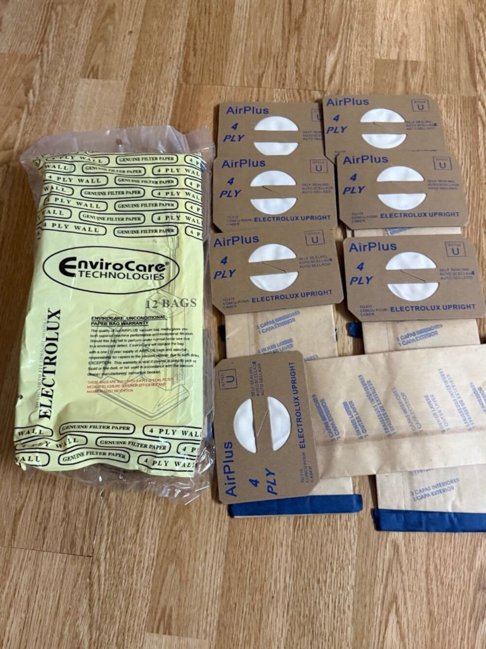 Vacuuming bags type U 19 bags